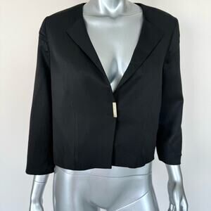 NWT!!! Diana Gallesi women black jacket size XL Retail 236$